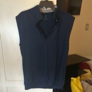 Adidas Women's Navy Sleeveless Top